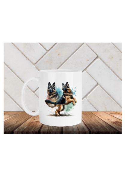 Tasse mit Malinois bunt